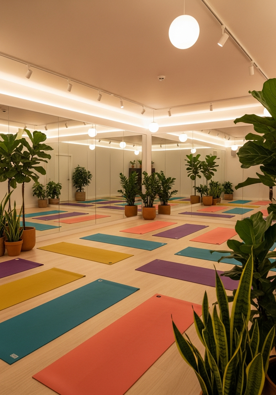 Интерьер студии Stretchi